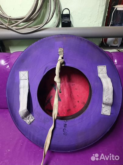 Тюбинг ватрушка бу