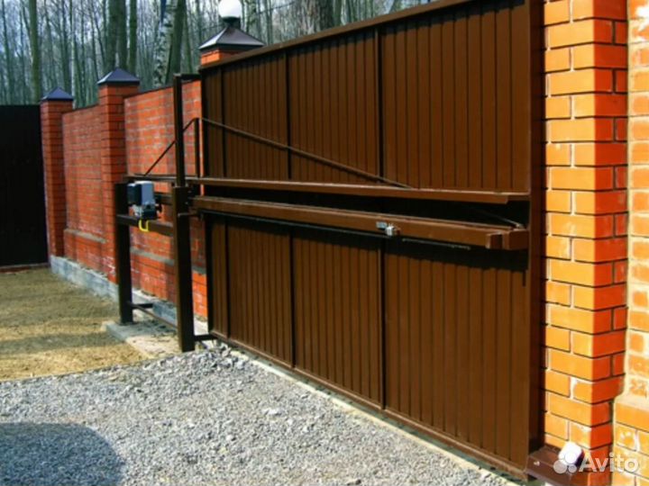 Ворота металлические 5,3*2,1м