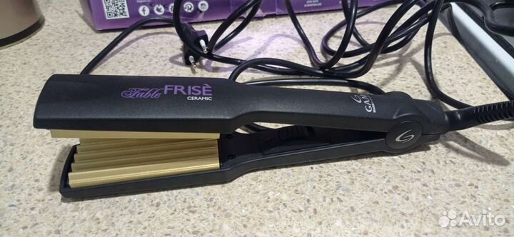 Выпрямитель-гофре щипцы