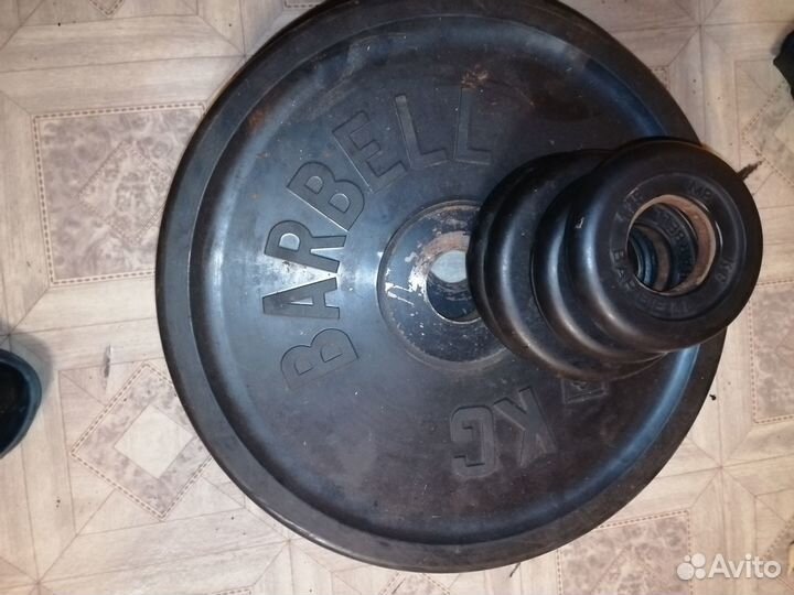 Блины на олимпийский гриф