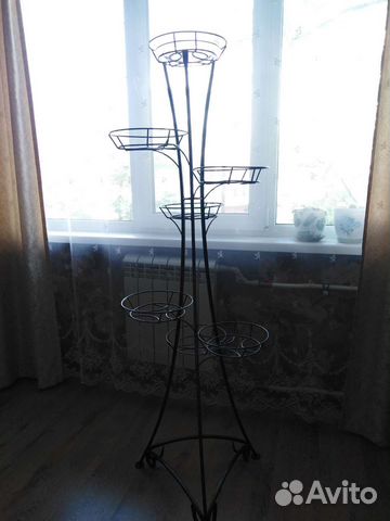 Подставка для цветов на 7 горшков