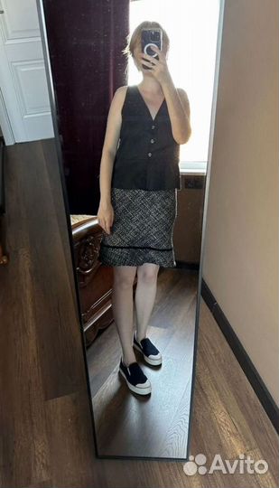 Юбка шерстяная Aleksandr McQueen