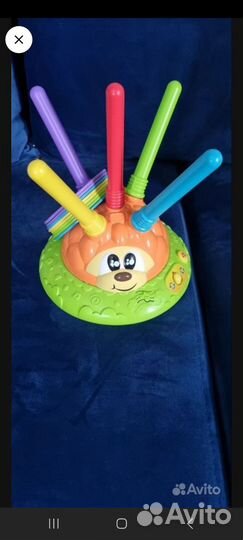 Барабан, ежик, лягушка, осьминог