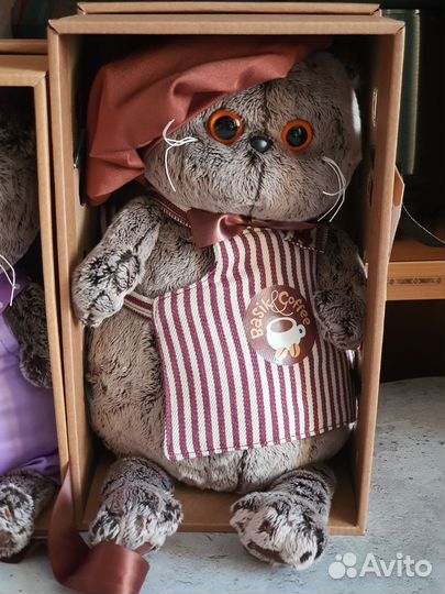 Игрушка кот басик новый