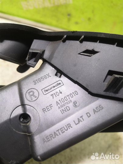 Дефлектор воздушный Рено Меган 2