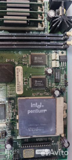 Материнская плата с supermicro p5mms