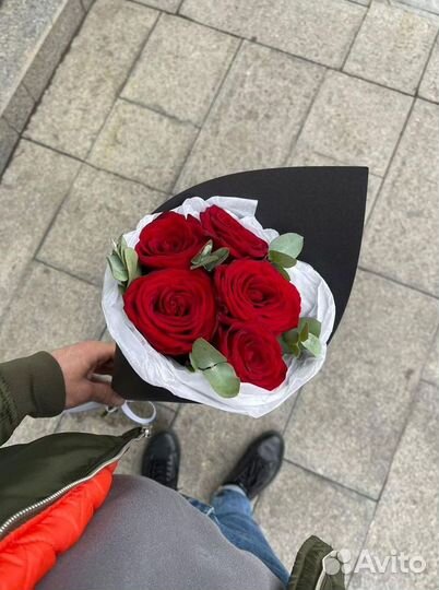 Букет из роз. 25 51 101 роза.Доставка