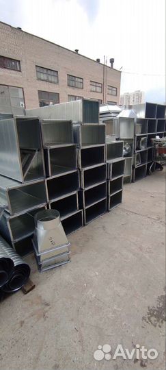 Воздуховоды спирально-навивные из оцинкованной