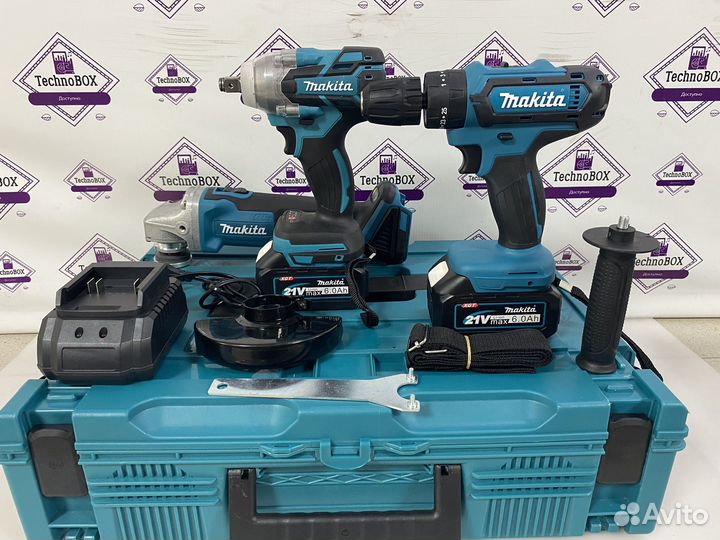 Аккумуляторный набор 3 в 1 makita