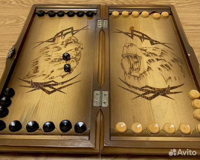 Нарды ручной работы