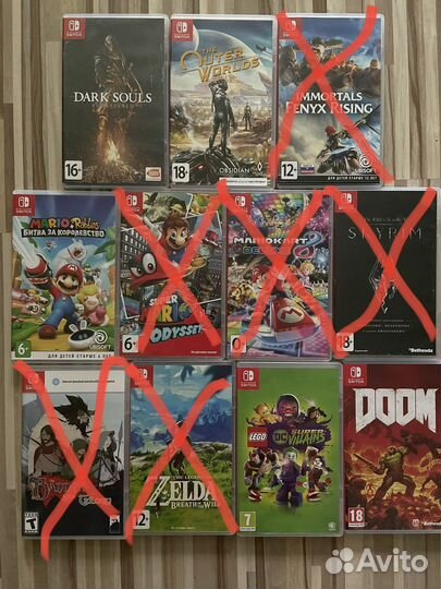 Игры для nintendo switch