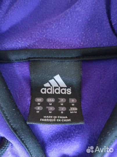 Кофта атласная Adidas Los Angeles Lakers