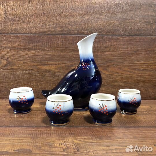 Штоф утка и стопки гфз