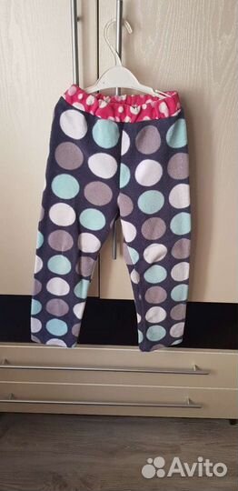 Флисовый костюм для девочки