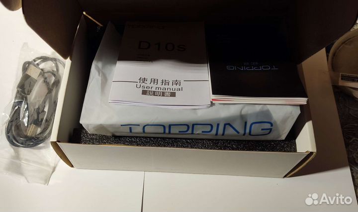 Usb цап Topping D10s