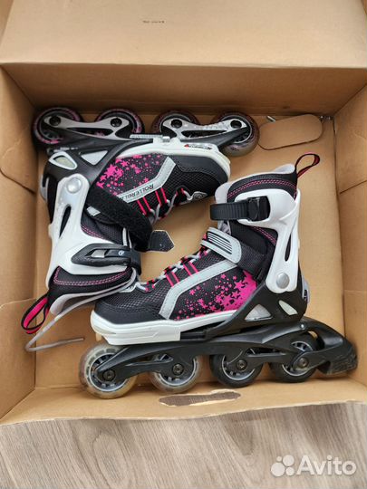 Роликовые коньки rollerblade spitfire детские