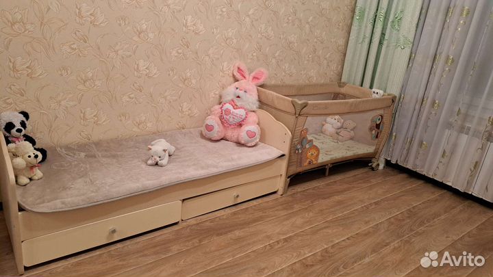 Детская кровать от 3 лет с матрасом бу