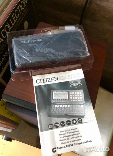 Электронная записная книжка Citizen ED-3800