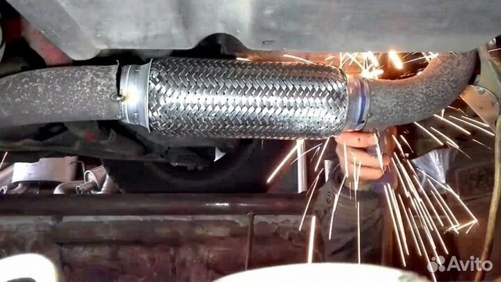 Замена гофры Hyundai Elantra 2020-2023