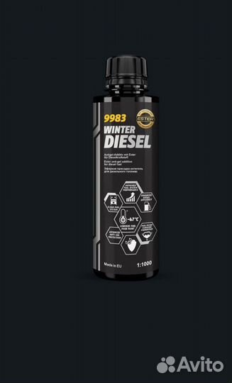 Mannol Winter Diesel 9982/9983 Антигель -47 С