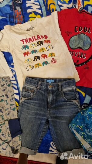 Вещи пакетом на мальчика 116 122