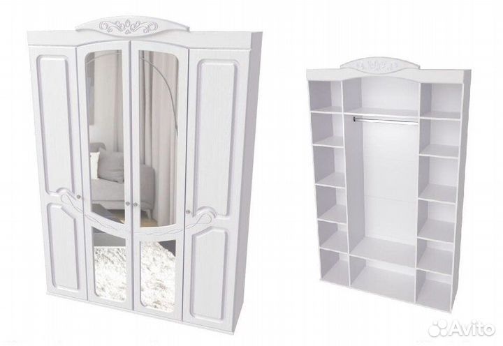 Шкаф Филадельфия шк-06 (1602х2277х476)