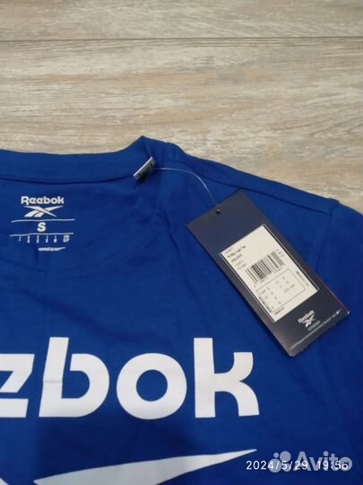 Футболка Reebok Big Logo Tee. Оригинал