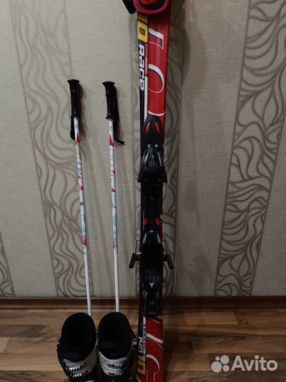 Горные лыжи детские комплект