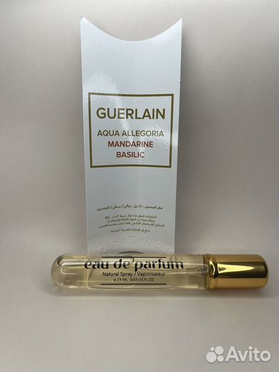 Guerlain aqua allegoria mandarine мини 20 мл
