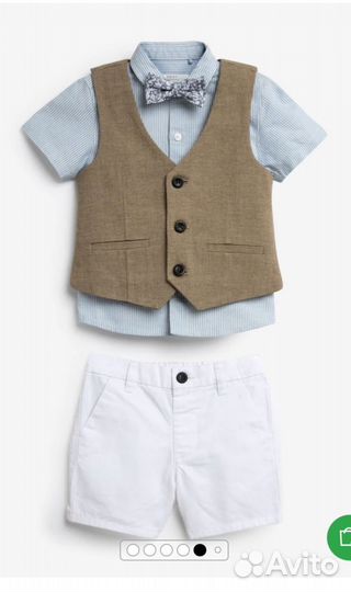 Новый нарядный костюм next 116