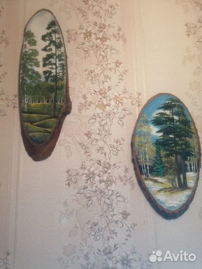 Панно из дерева