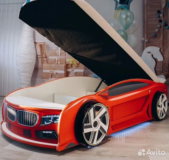 Кровать машина