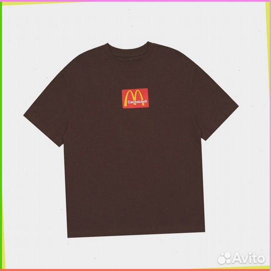 Футболка Cactus Jack McDonalds (Артикул: 26227)