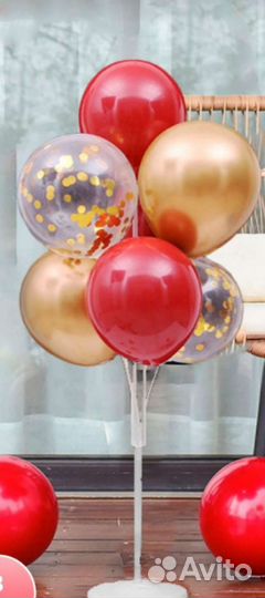 Фонтан из воздушных шаров