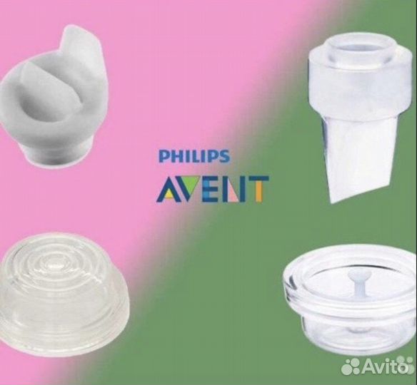 Запчасти на молокоотсосы Avent
