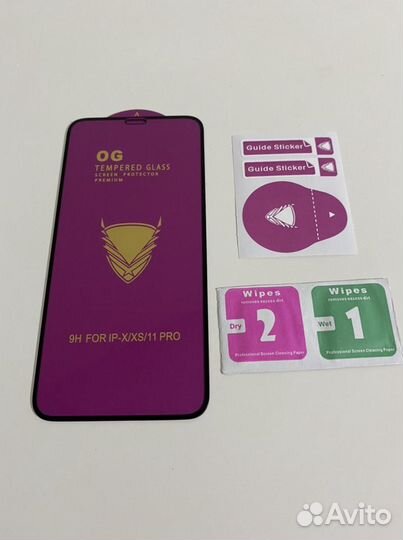 Стекла защитные на iPhone