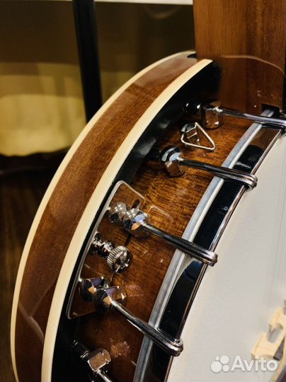 Банджо 6 Струнное + Аксессуар (Красное Дерево)