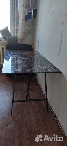 Кухонный стол бу стеклянный
