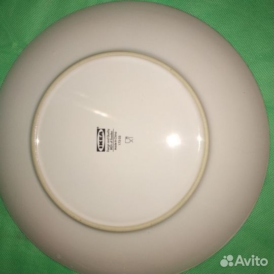 Тарелка белая IKEA