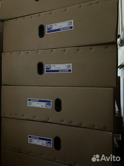 Радиатор охлаждения MAN TGA/TGS/TGX без рамки