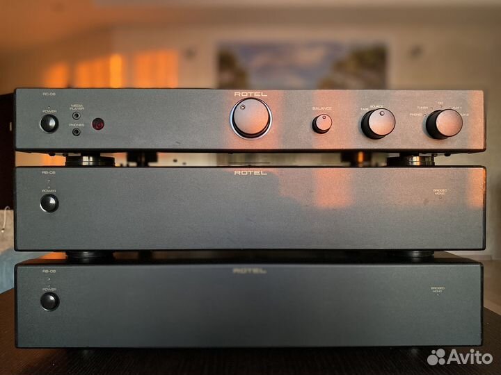 Пред rotel RC-06 + 2 мощника rotel RB-06