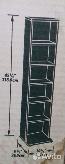 Полка для CD/BluRay/USA