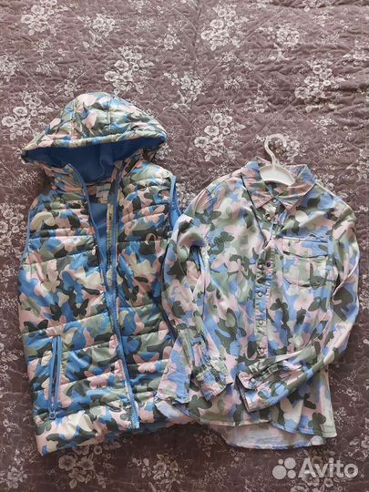 Набор двойка (жилет+рубашка)