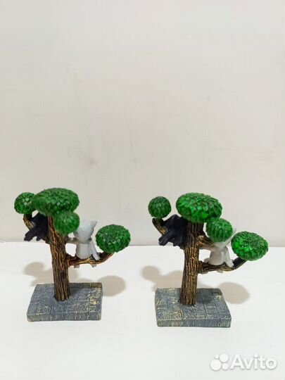 Котёнок с улицы Лизюкова и ворона фигурка 2 штуки