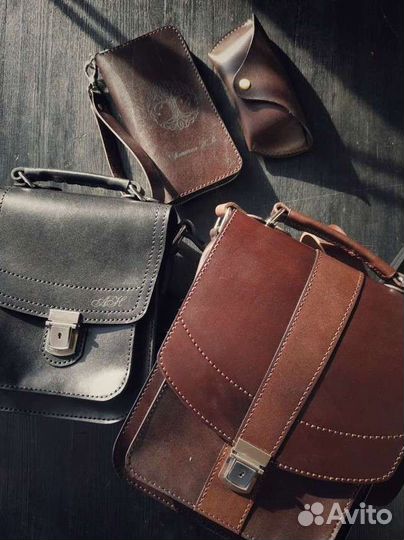 Кошелек, портмоне, сумка из натуральной кожи