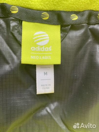 Куртка пуховик adidas мужской