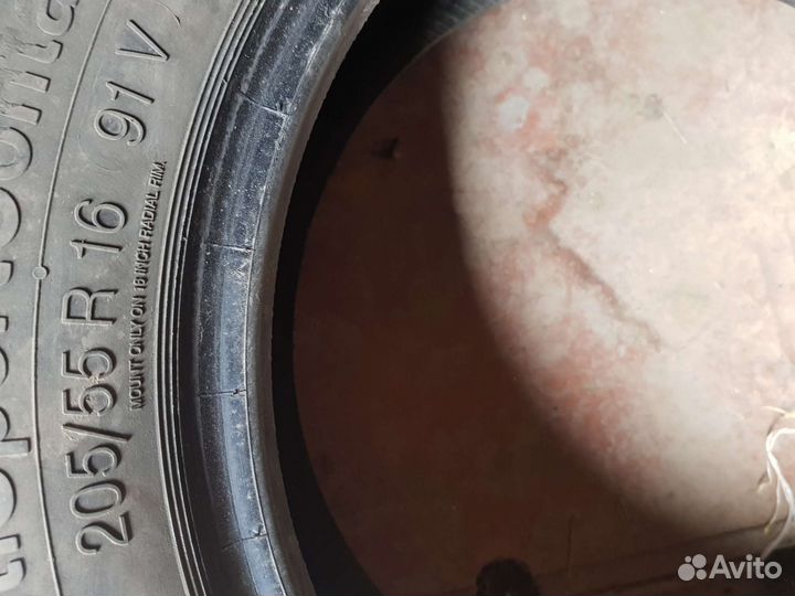 Continental ContiSportContact 205/55 R16 91V