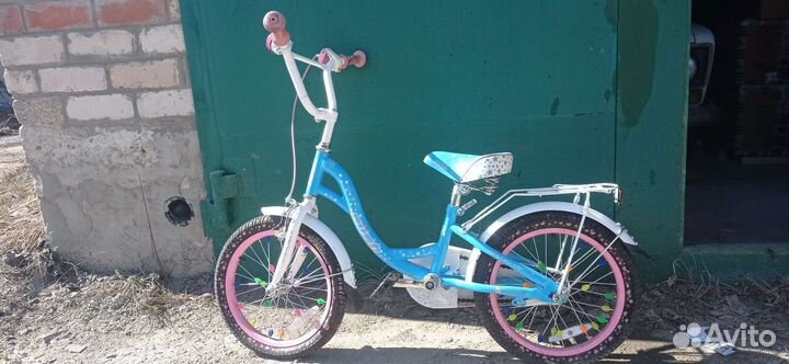 Велосипед для девочки 16 дюймов