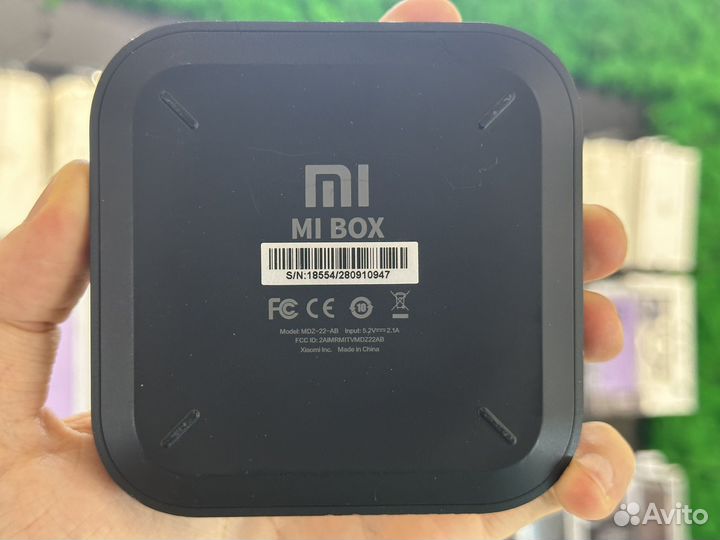 Медиаплеер приставка Mi Box S (MDZ-22-AB)