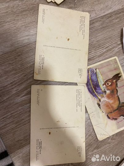Открытки советские про животых